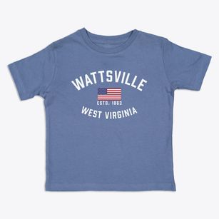 Wattsville West Virginia Patriot Toddler T-Shirt