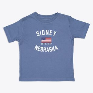 Sidney Nebraska Patriot Toddler T-Shirt