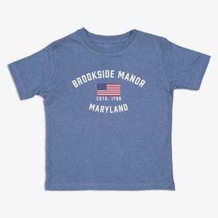 Brookside Manor Maryland Patriot Toddler T-Shirt