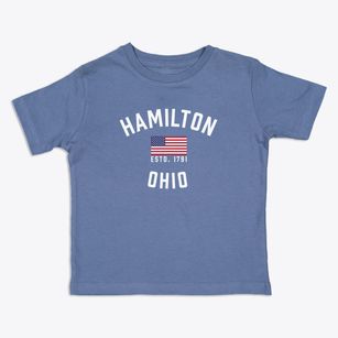 Hamilton Ohio Patriot Toddler T-Shirt