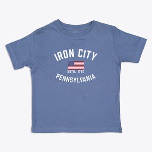 Iron City Pennsylvania Patriot Toddler T-Shirt