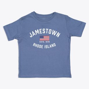 Jamestown Rhode Island Patriot Toddler T-Shirt