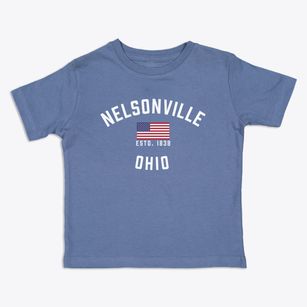 Nelsonville Ohio Patriot Toddler T-Shirt