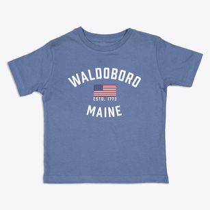 Waldoboro Maine Patriot Toddler T-Shirt