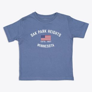 Oak Park Heights Minnesota Patriot Toddler T-Shirt