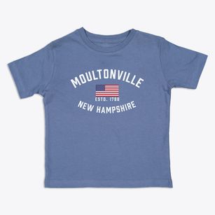 Moultonville New Hampshire Patriot Toddler T-Shirt
