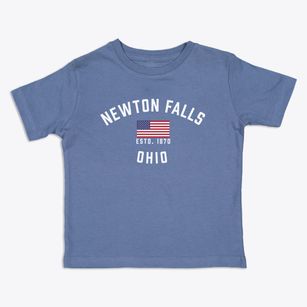 Newton Falls Ohio Patriot Toddler T-Shirt