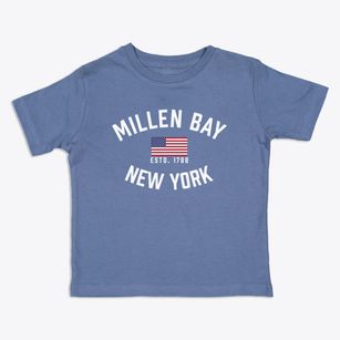 Millen Bay New York Patriot Toddler T-Shirt