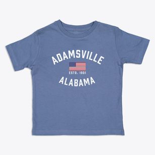 Adamsville Alabama Patriot Toddler T-Shirt