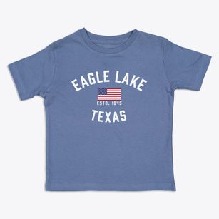 Eagle Lake Texas Patriot Toddler T-Shirt