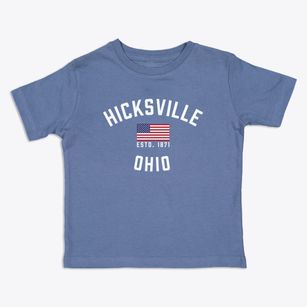 Hicksville Ohio Patriot Toddler T-Shirt