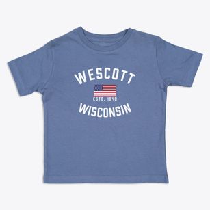 Wescott Wisconsin Patriot Toddler T-Shirt