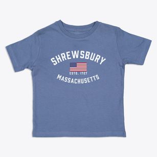 Shrewsbury Massachusetts Patriot Toddler T-Shirt