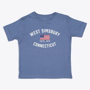 West Simsbury Connecticut Patriot Toddler T-Shirt