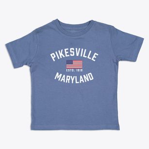 Pikesville Maryland Patriot Toddler T-Shirt