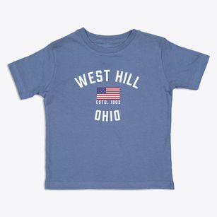 West Hill Ohio Patriot Toddler T-Shirt