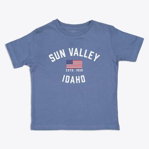 Sun Valley Idaho Patriot Toddler T-Shirt