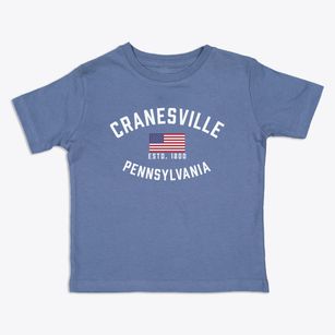 Cranesville Pennsylvania Patriot Toddler T-Shirt