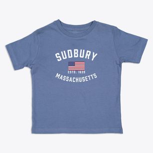 Sudbury Massachusetts Patriot Toddler T-Shirt