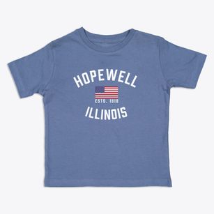 Hopewell Illinois Patriot Toddler T-Shirt