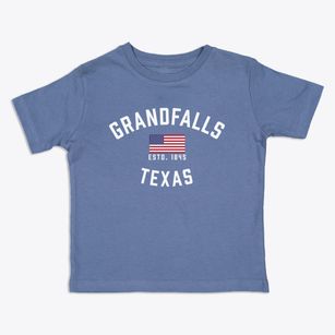 Grandfalls Texas Patriot Toddler T-Shirt