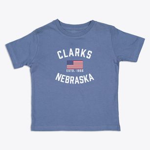 Clarks Nebraska Patriot Toddler T-Shirt