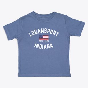 Logansport Indiana Patriot Toddler T-Shirt