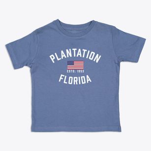 Plantation Florida Patriot Toddler T-Shirt