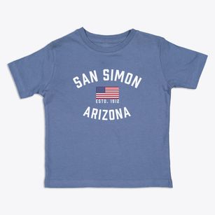 San Simon Arizona Patriot Toddler T-Shirt