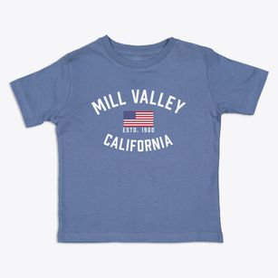 Mill Valley California Patriot Toddler T-Shirt