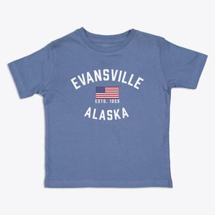 Evansville Alaska Patriot Toddler T-Shirt