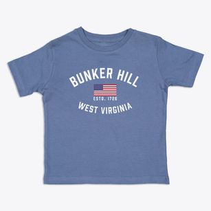 Bunker Hill West Virginia Patriot Toddler T-Shirt