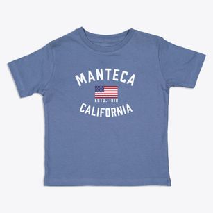 Manteca California Patriot Toddler T-Shirt