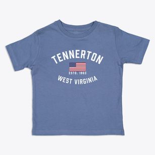 Tennerton West Virginia Patriot Toddler T-Shirt