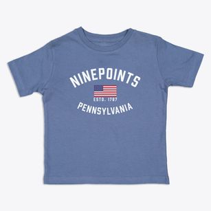 Ninepoints Pennsylvania Patriot Toddler T-Shirt