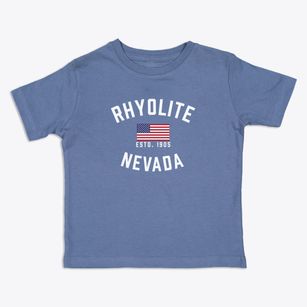 Rhyolite Nevada Patriot Toddler T-Shirt
