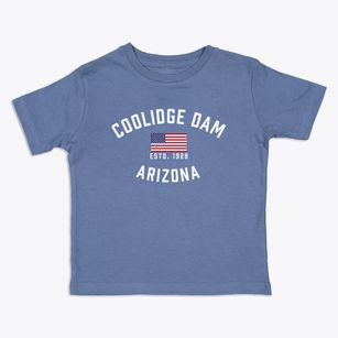 Coolidge Dam Arizona Patriot Toddler T-Shirt