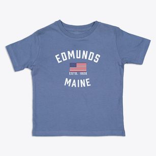 Edmunds Maine Patriot Toddler T-Shirt