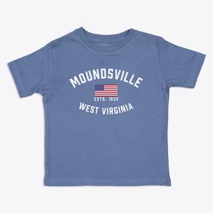 Moundsville West Virginia Patriot Toddler T-Shirt
