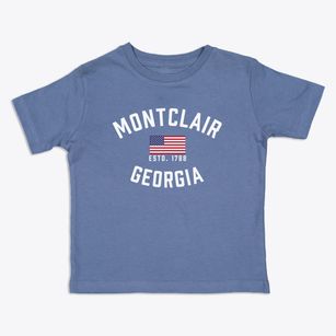 Montclair Georgia Patriot Toddler T-Shirt