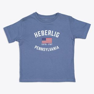 Heberlig Pennsylvania Patriot Toddler T-Shirt