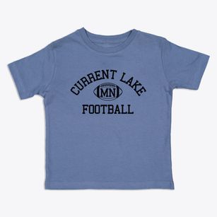 Current Lake Minnesota Football Toddler T-Shirt