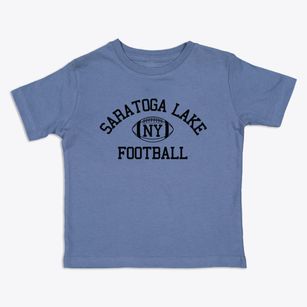 Saratoga Lake New York Football Toddler T-Shirt