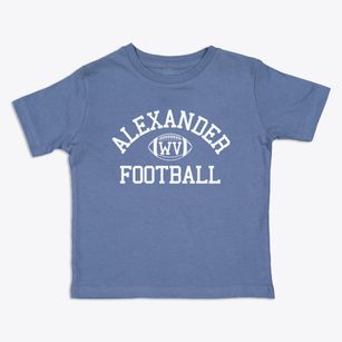 Alexander West Virginia Football Toddler T-Shirt
