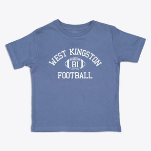 West Kingston Rhode Island Football Toddler T-Shirt