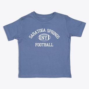 Saratoga Springs New York Football Toddler T-Shirt