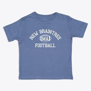 New Braintree Massachusetts Football Toddler T-Shirt