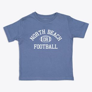 North Beach Oregon Football Toddler T-Shirt