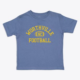 Worthville North Carolina Football Toddler T-Shirt