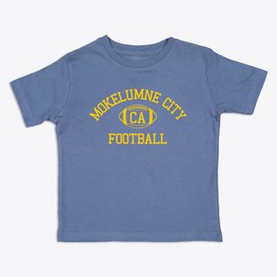 Mokelumne City California Football Toddler T-Shirt